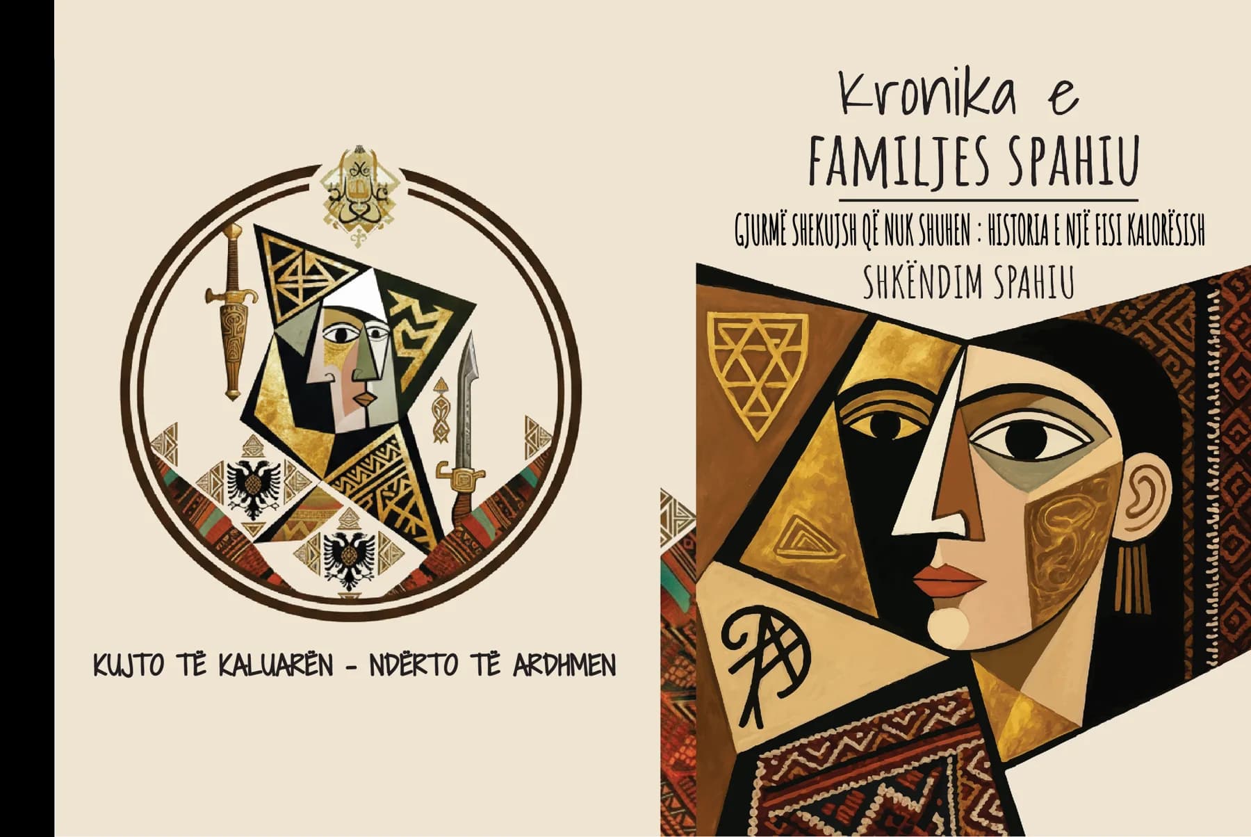 Kopertina e Kronika e Familjes Spahiu nga Shkëndim Spahiu