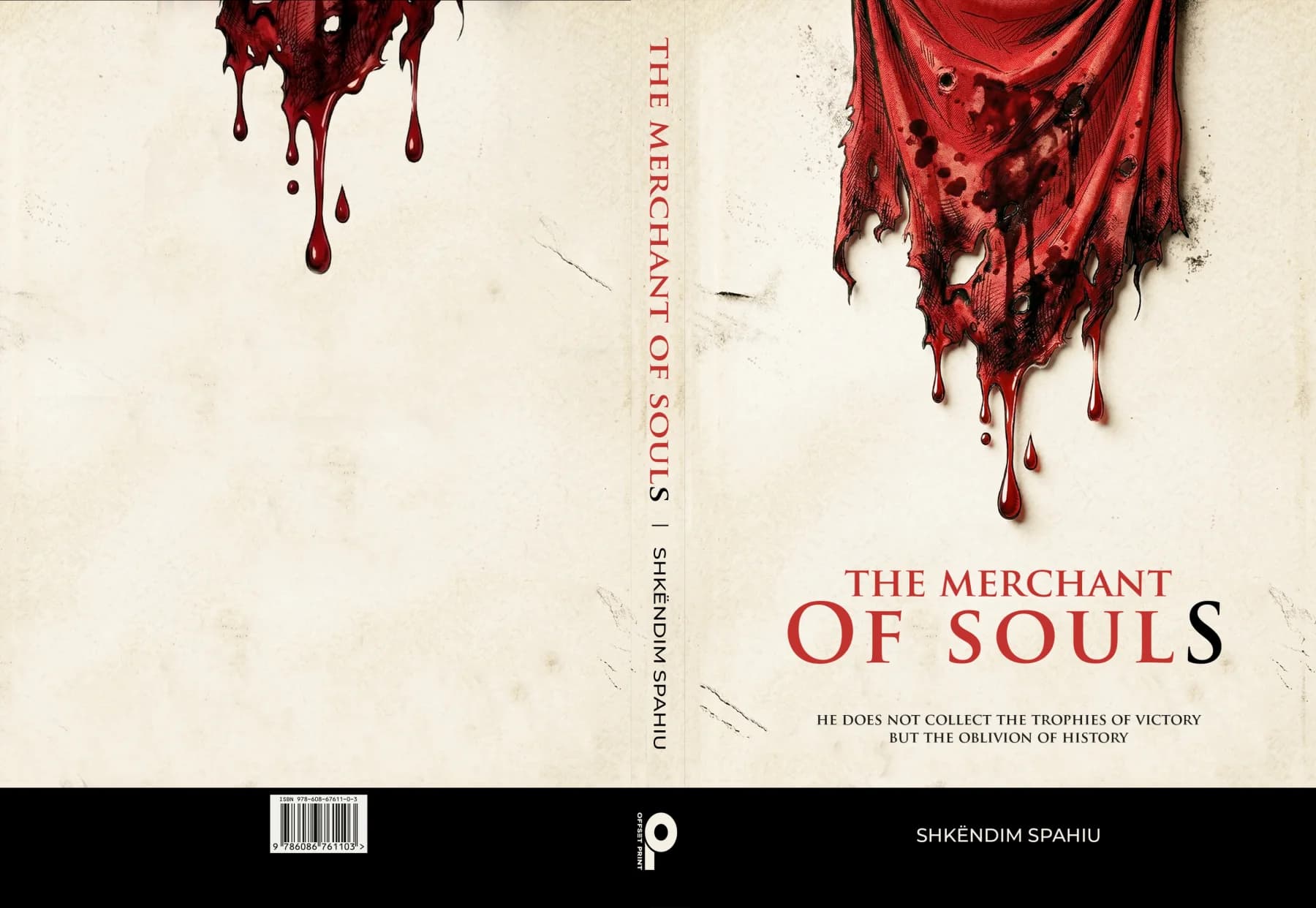 Cover of The Merchant of Souls by Shkëndim Spahiu