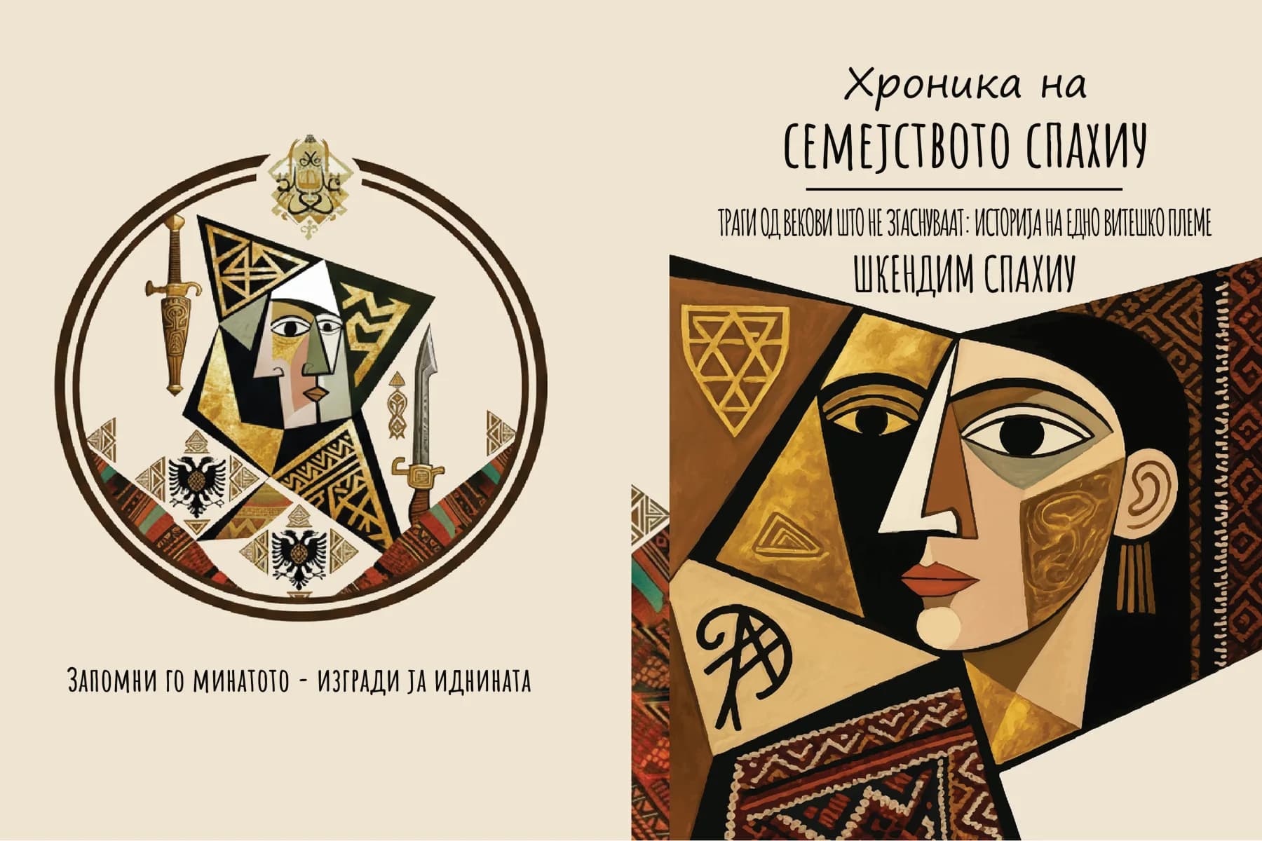 Корица на Хроника на фамилијата Спахиу од Шкендим Спахиу